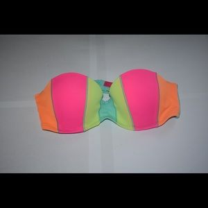Push-up Strapless Swim Top